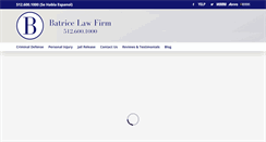Desktop Screenshot of batricelawfirm.com